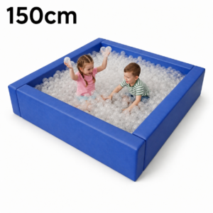 Piscina de Bolinhas 150x150cm - Cor Inteira (Com Bolinhas)