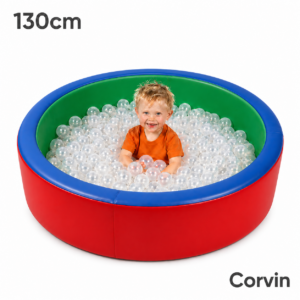 Piscina Circular Três Cores – 130CM (Corvin)