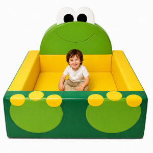 Piscina Frog - 130X130CM (Corvin | Sem Bolinhas)